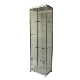 Buy 2 Door Glass Tower Showcase 800mm 1562 - Just £746.400001